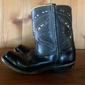 Vintage 50s 60s Cowboy Western Boots 7.5 D